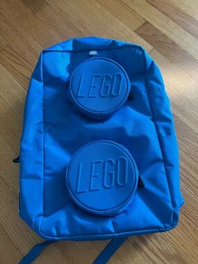 Lego brick backpack NWOT
